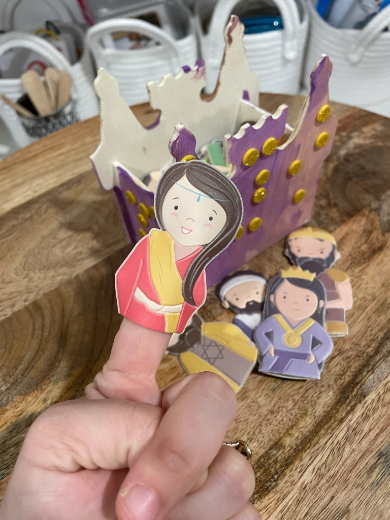 bible character finger puppets