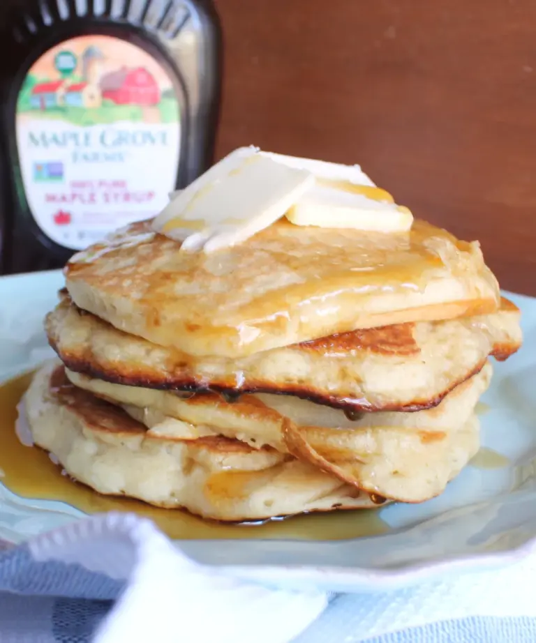 potato flake sourdough pancakes