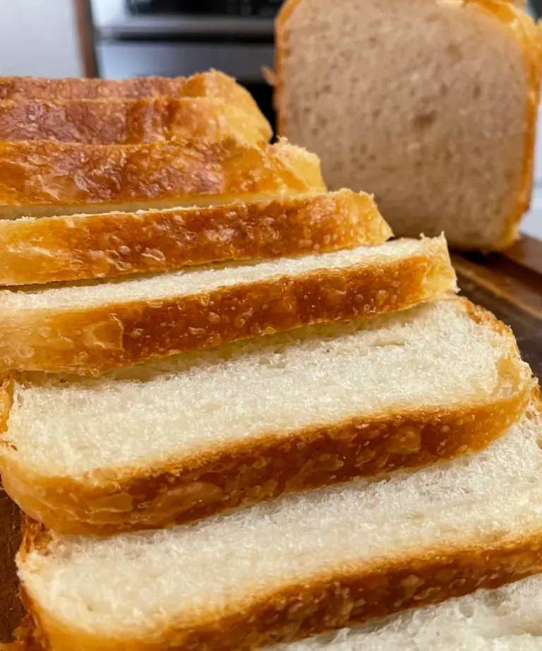 bread loaf sliced