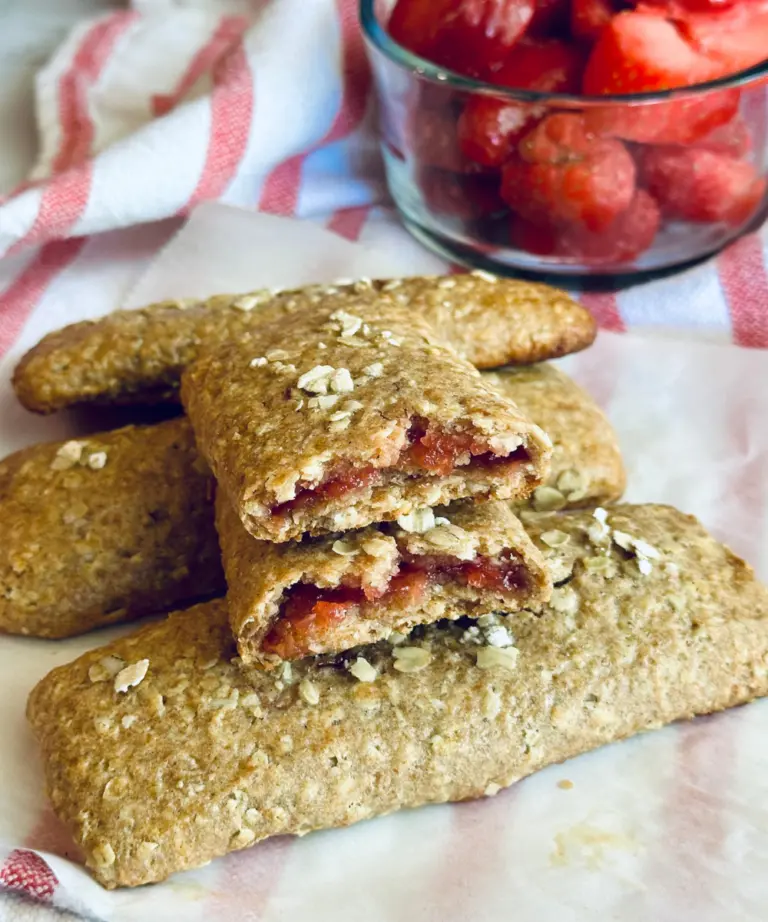 stack of whole grain cereal bars
