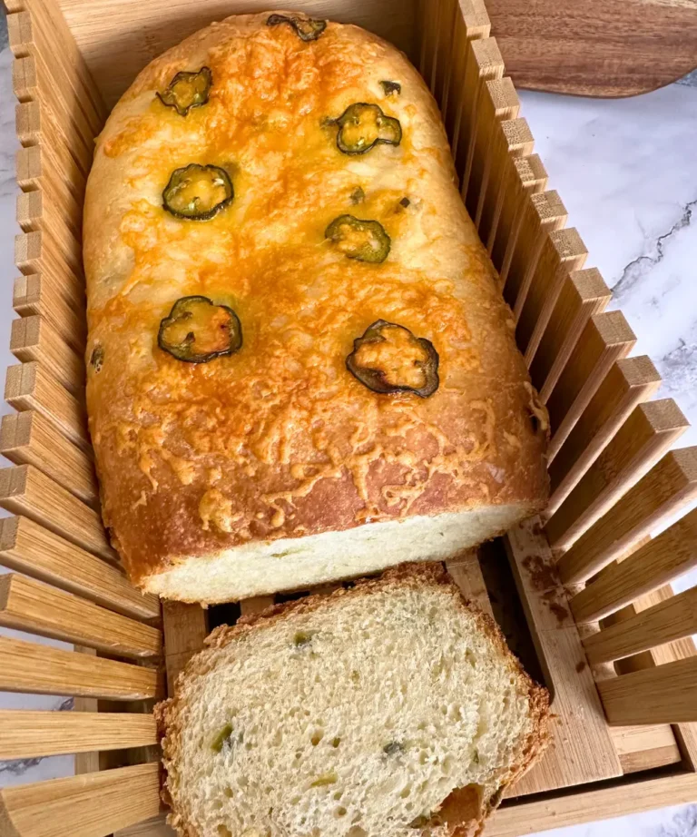 potato flake sourdough jalapeno cheddar bread