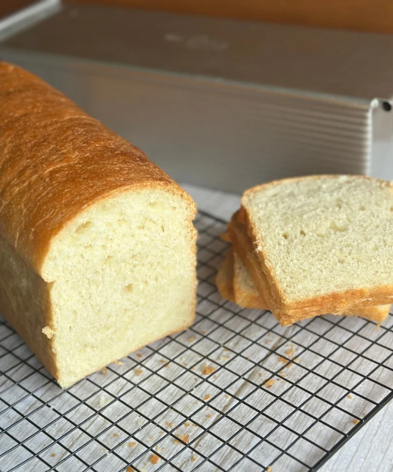 potato flake sourdough pullman loaf pan