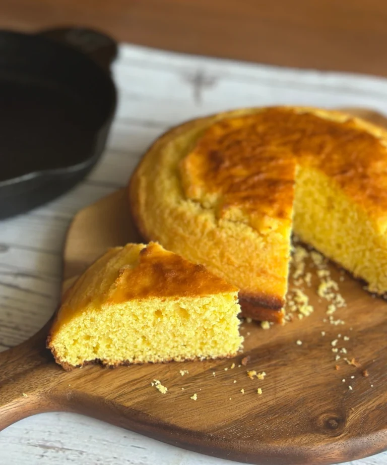 potato flake sourdough cornbread