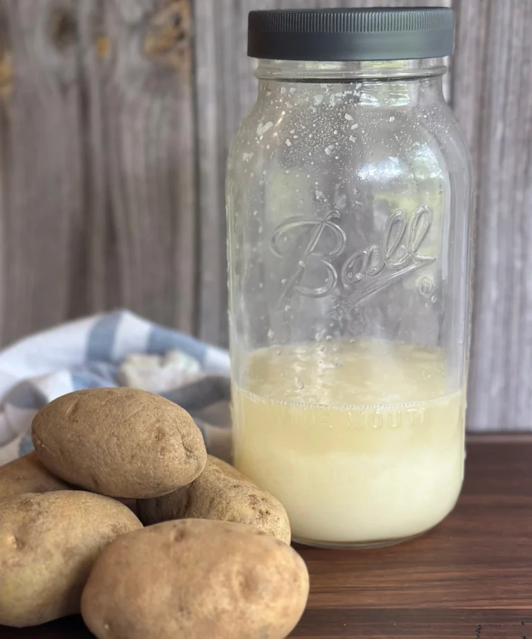 feeding your potato flake starter with real potatoes