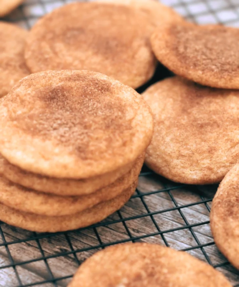 potato flake sourdough snickerdoodle cookies