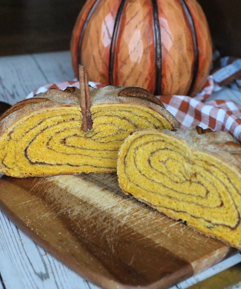 potato flake sourdough pumpkin cinnamon swirl