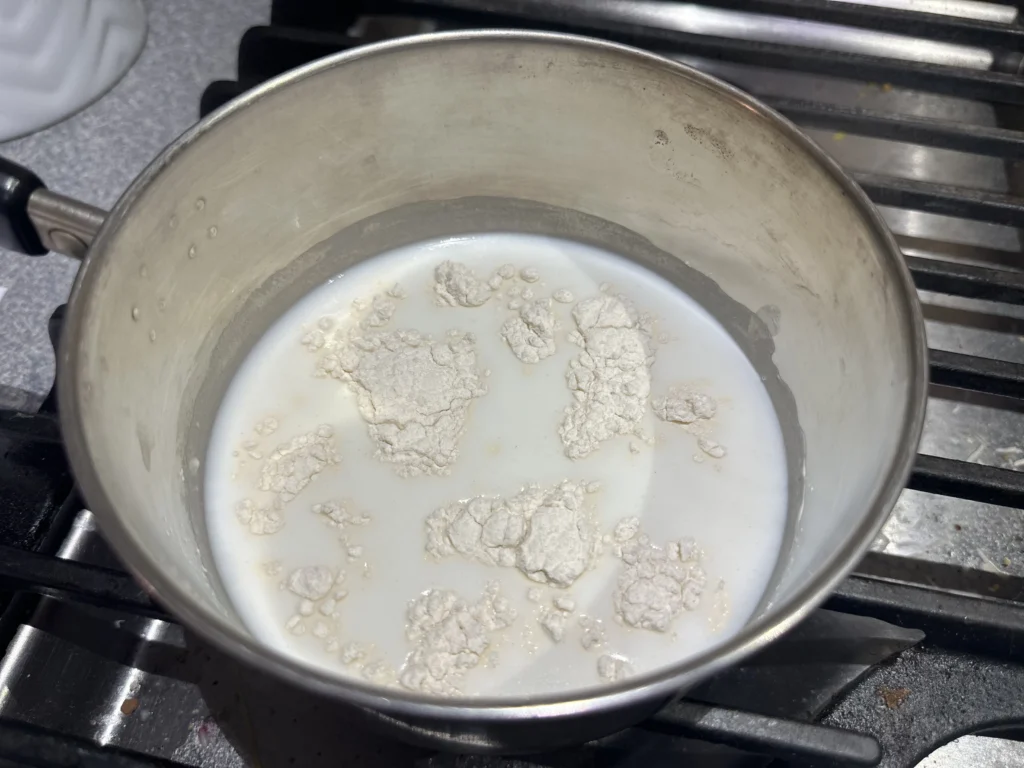 tangzhong in potato flake sourdough