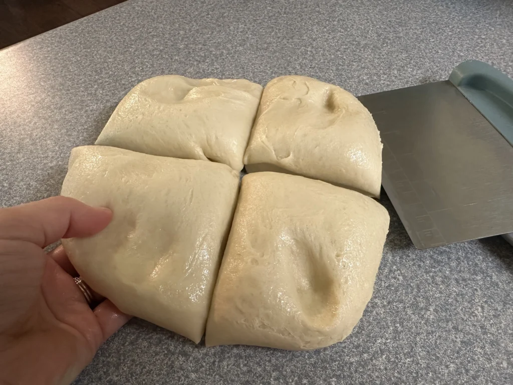 divide dough