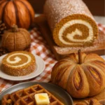fall potato flake sourdough pumpkin recipes pin image