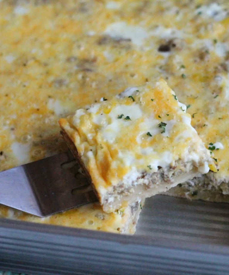 potato flake sourdough breakfast casserole