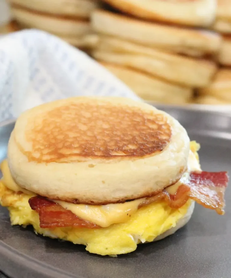 Potato Flake Sourdough McGriddle-Style Sandwiches