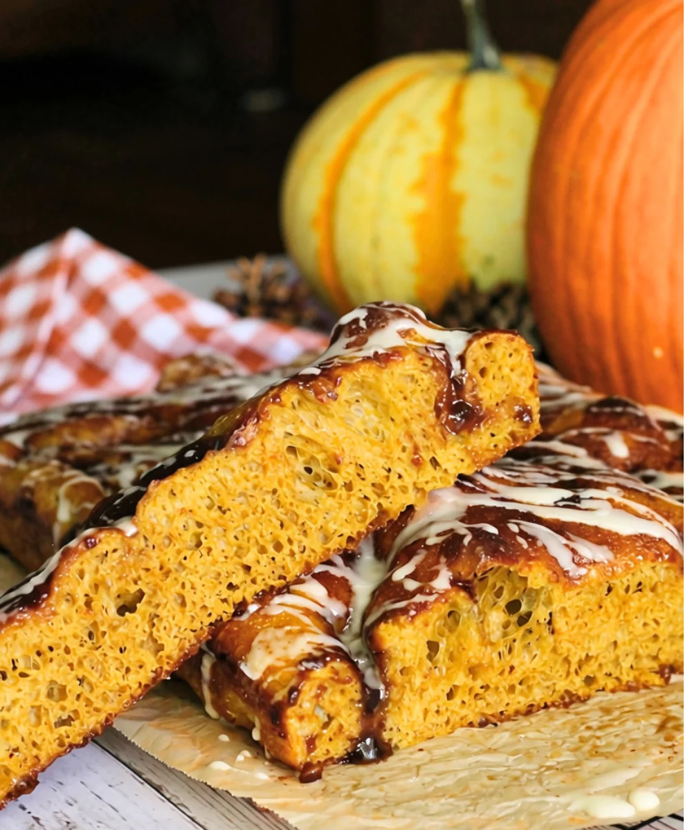Potato Flake Sourdough Pumpkin Cinnamon Focaccia